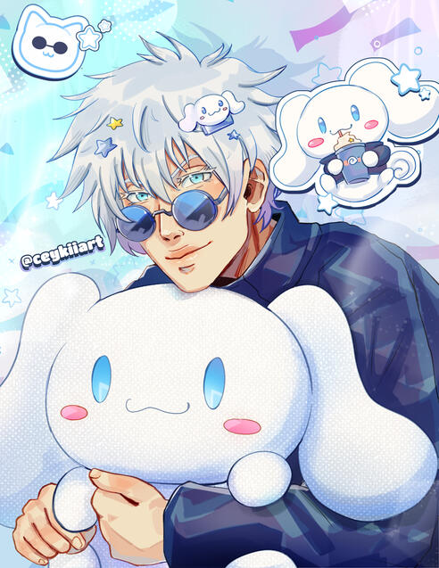 fanart gojo satoru fanart gojo satoru
