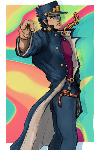 fanart jotaro kujo fanart jotaro kujo