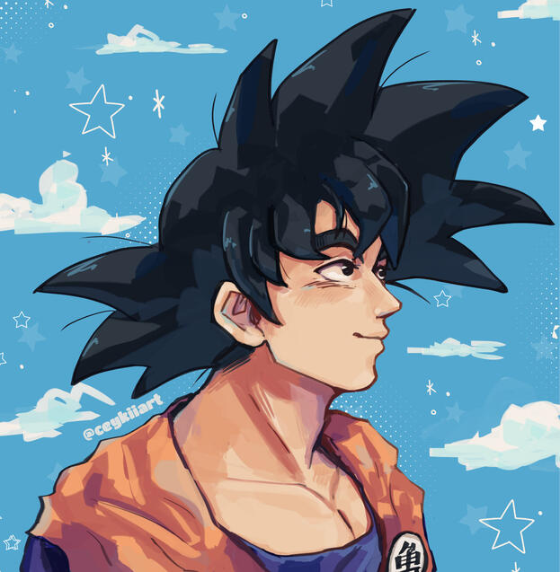 fanart goku